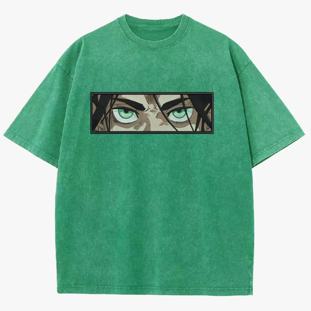 Attack on Titan Unisex Fit Washed T-Shirt 