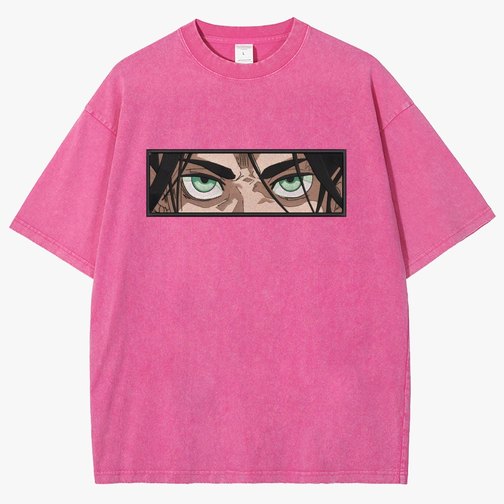 Attack on Titan Unisex Fit Washed T-Shirt 
