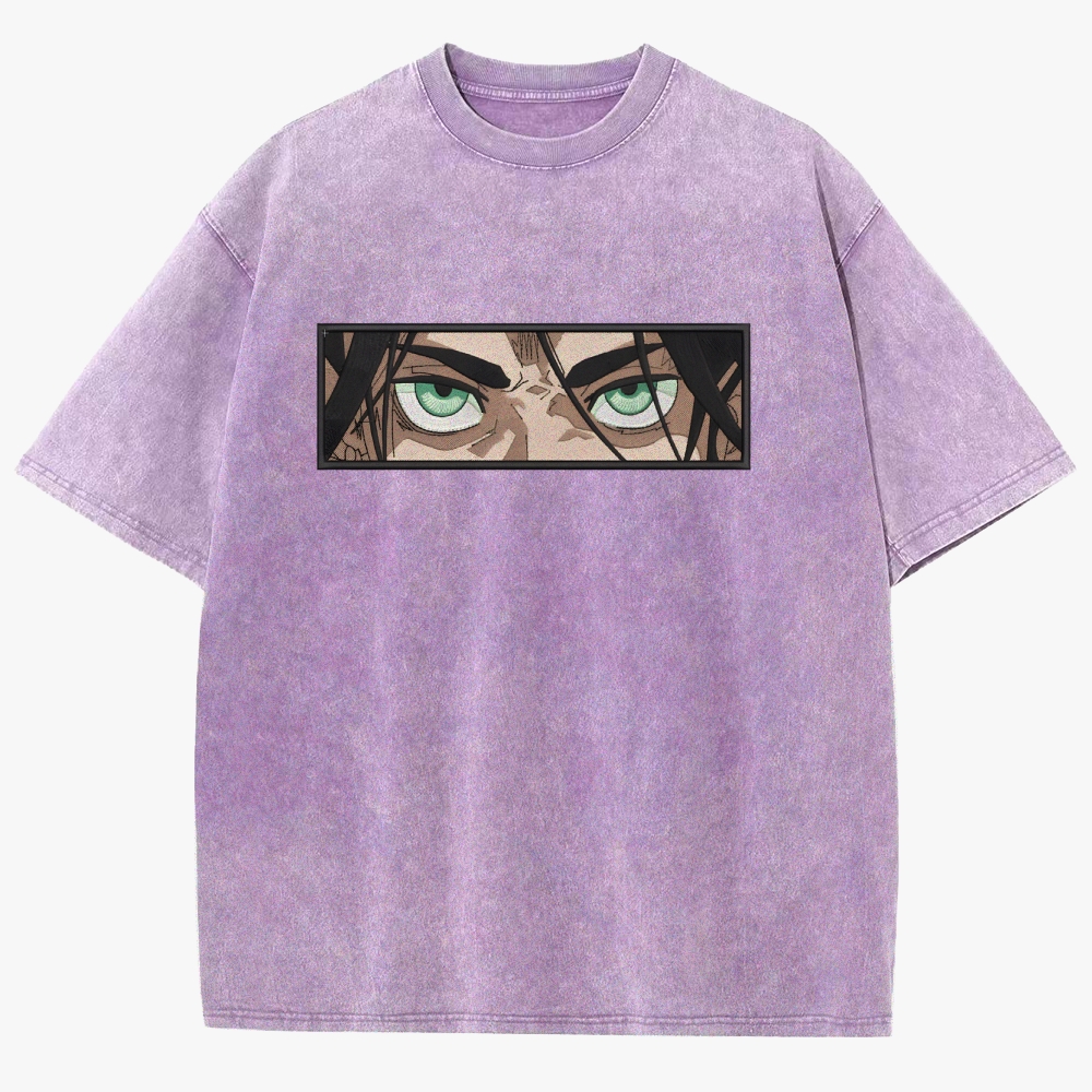 Attack on Titan Unisex Fit Washed T-Shirt 