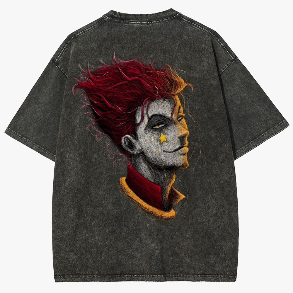 Hunter X Hunter Unisex Fit Washed T-Shirt