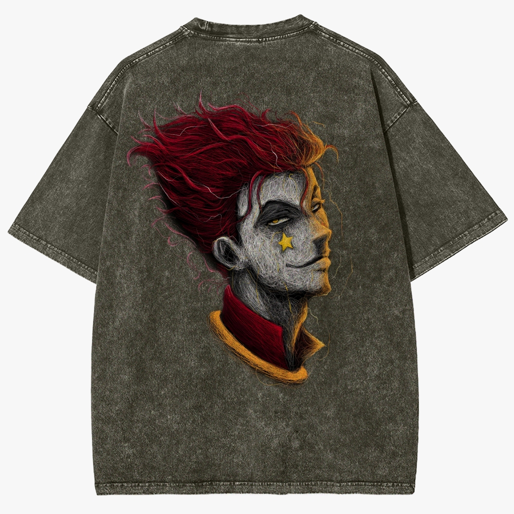 Hunter X Hunter Unisex Fit Washed T-Shirt