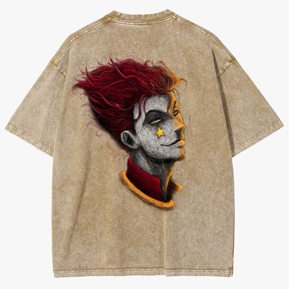 Hunter X Hunter Unisex Fit Washed T-Shirt