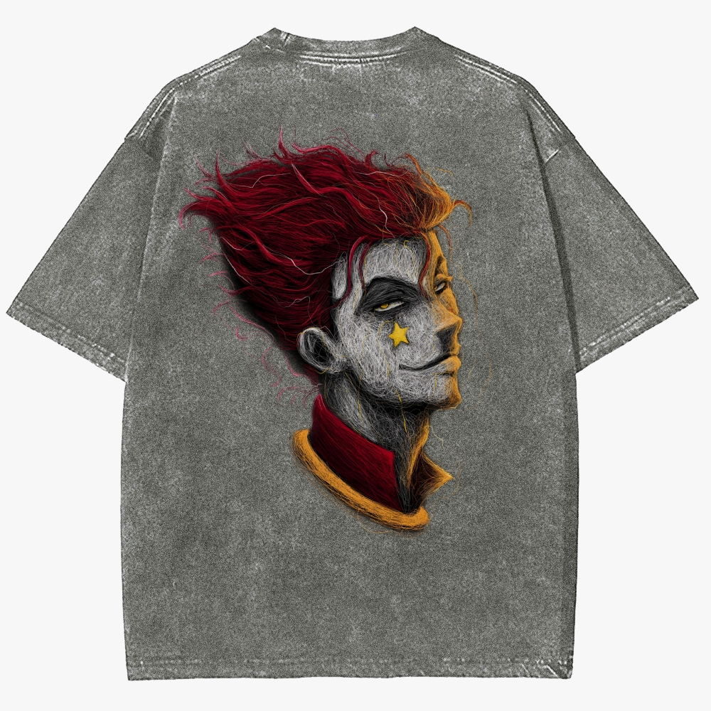 Hunter X Hunter Unisex Fit Washed T-Shirt