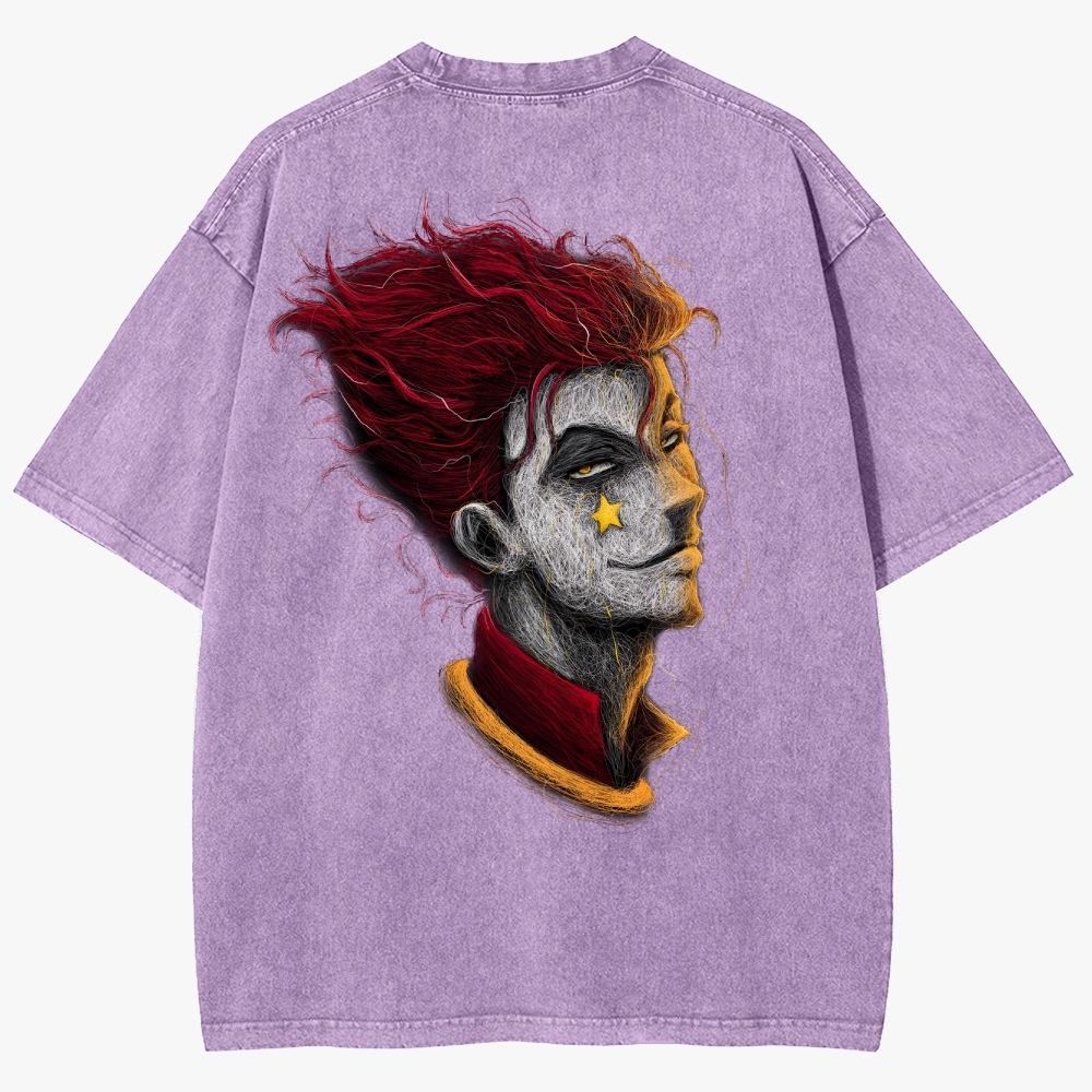Hunter X Hunter Unisex Fit Washed T-Shirt