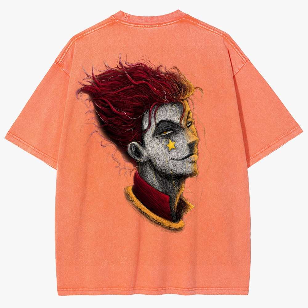 Hunter X Hunter Unisex Fit Washed T-Shirt