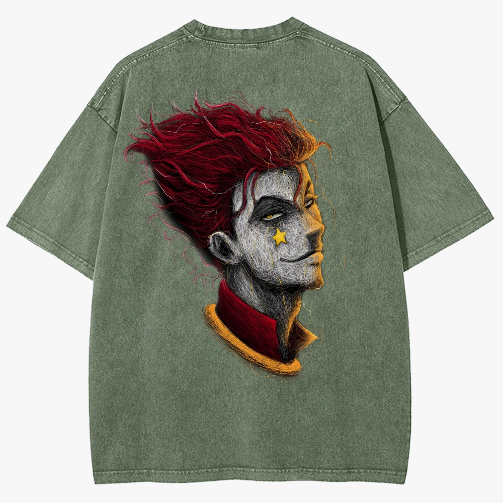 Hunter X Hunter Unisex Fit Washed T-Shirt