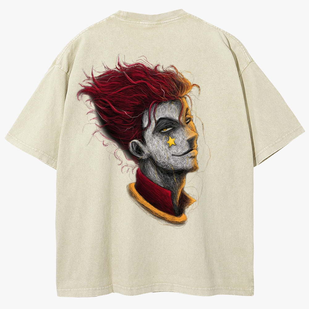 Hunter X Hunter Unisex Fit Washed T-Shirt