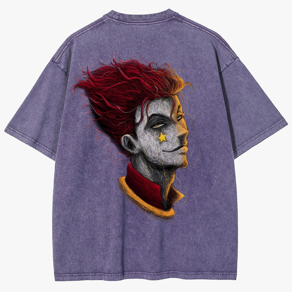 Hunter X Hunter Unisex Fit Washed T-Shirt