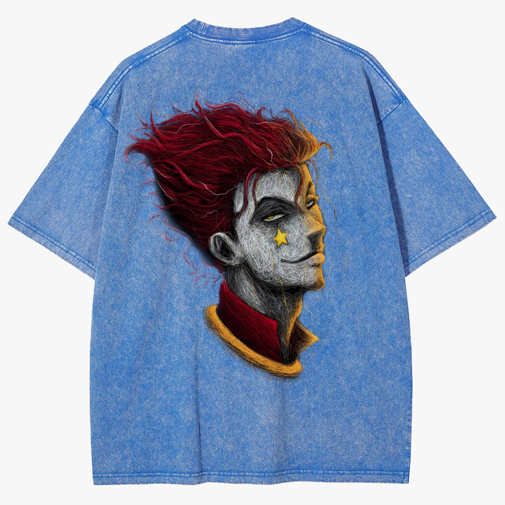 Hunter X Hunter Unisex Fit Washed T-Shirt