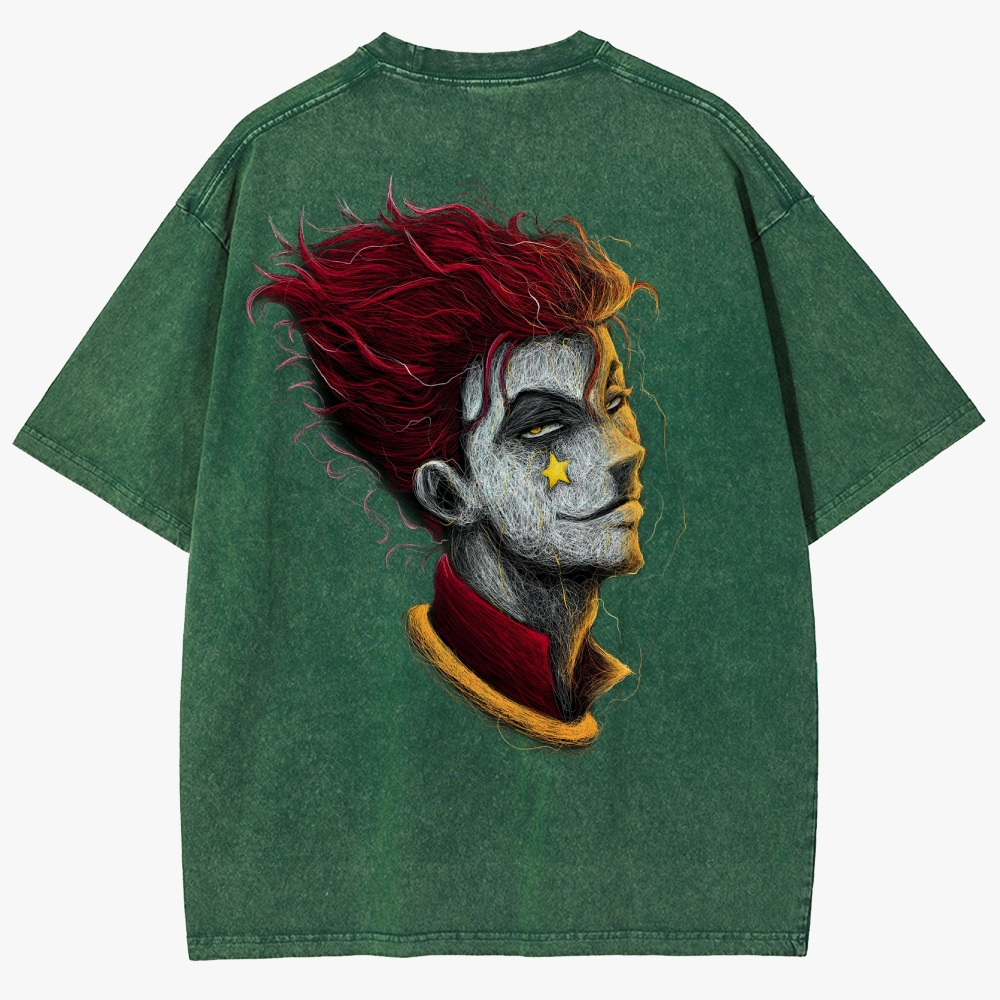 Hunter X Hunter Unisex Fit Washed T-Shirt