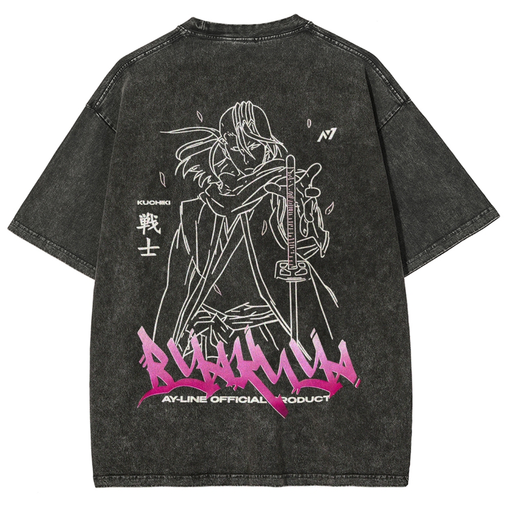 Bleach Unisex Fit Washed T-Shirt