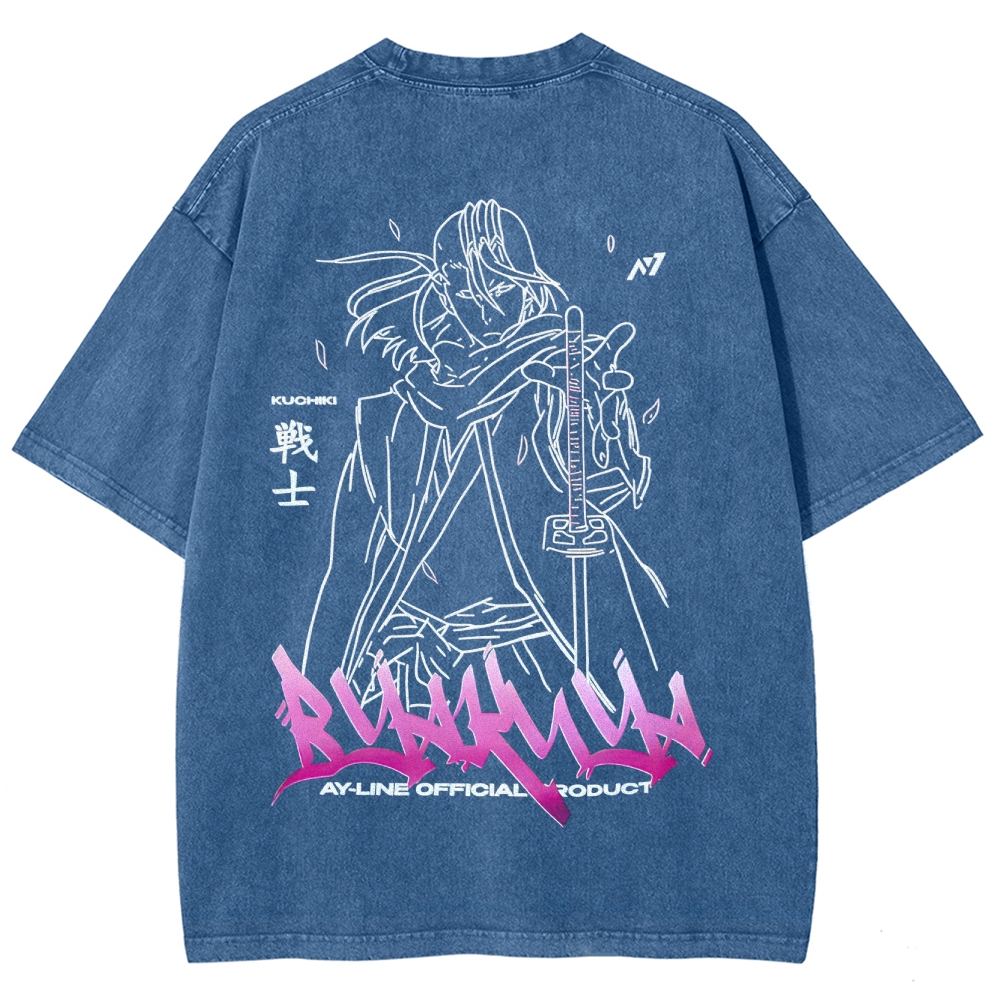 Bleach Unisex Fit Washed T-Shirt