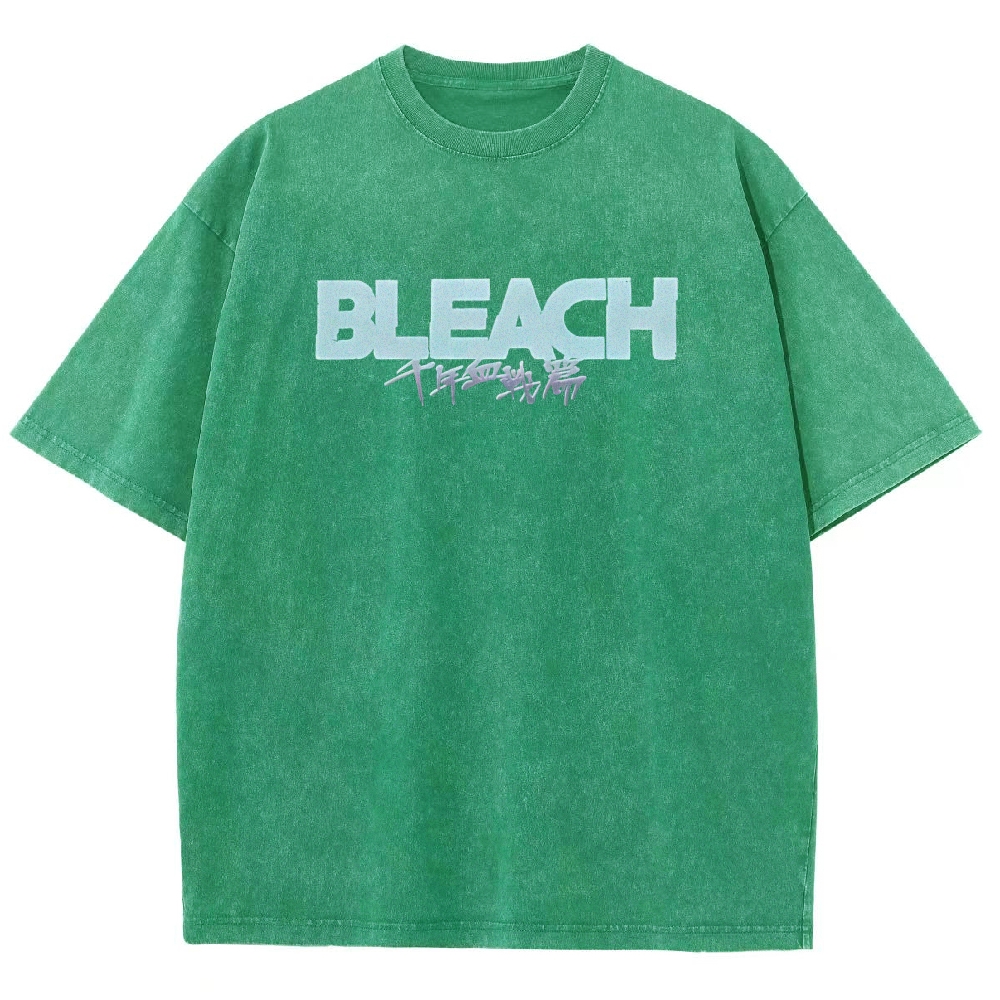 Bleach Unisex Fit Washed T-Shirt