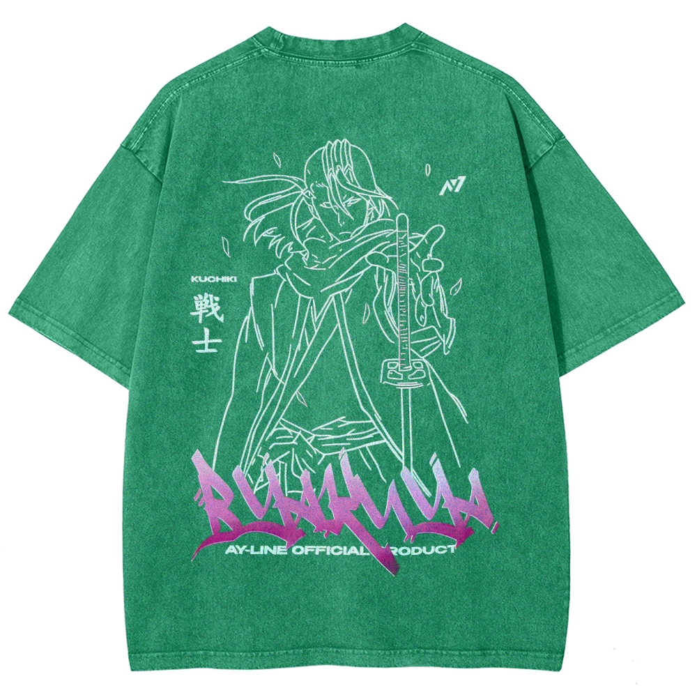 Bleach Unisex Fit Washed T-Shirt