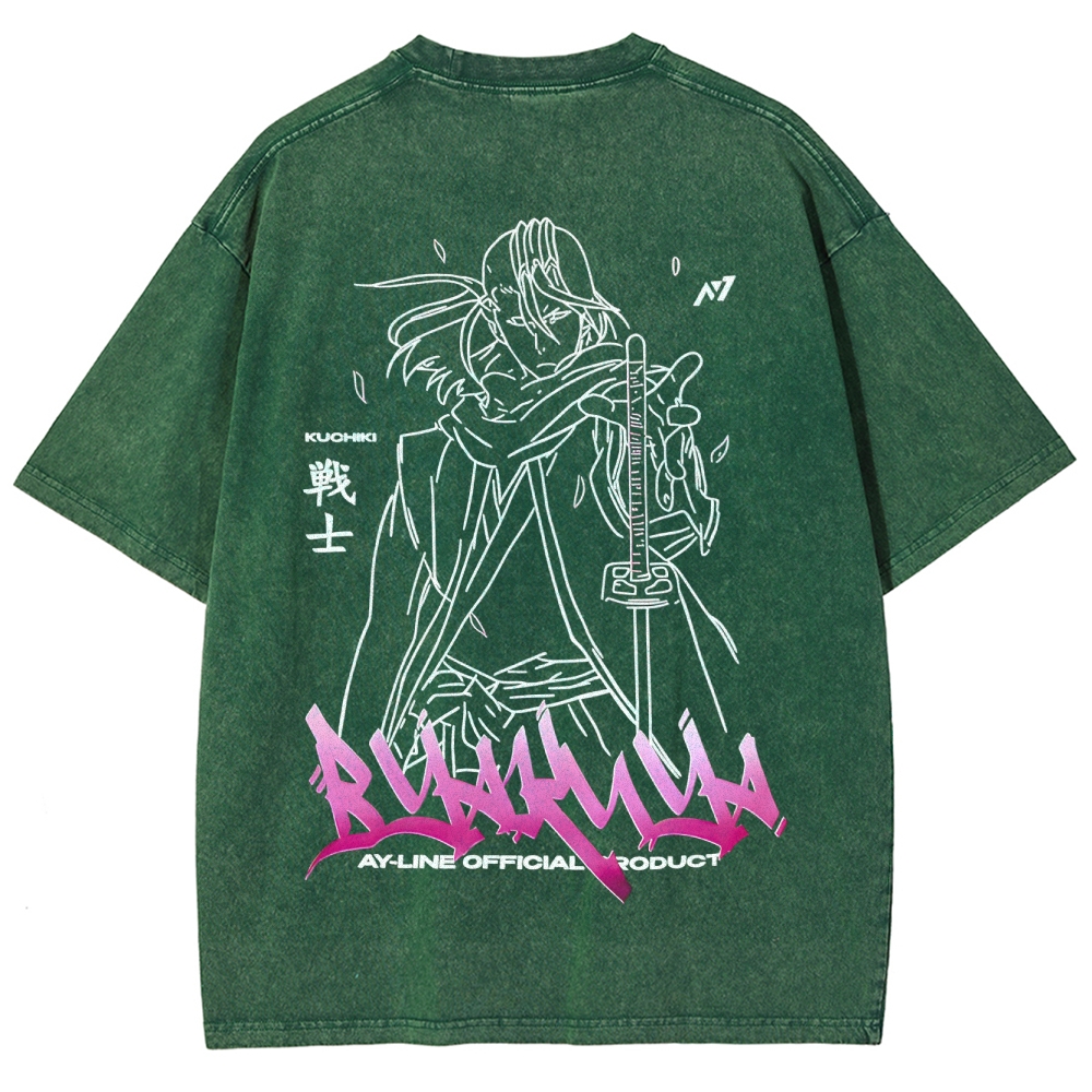 Bleach Unisex Fit Washed T-Shirt