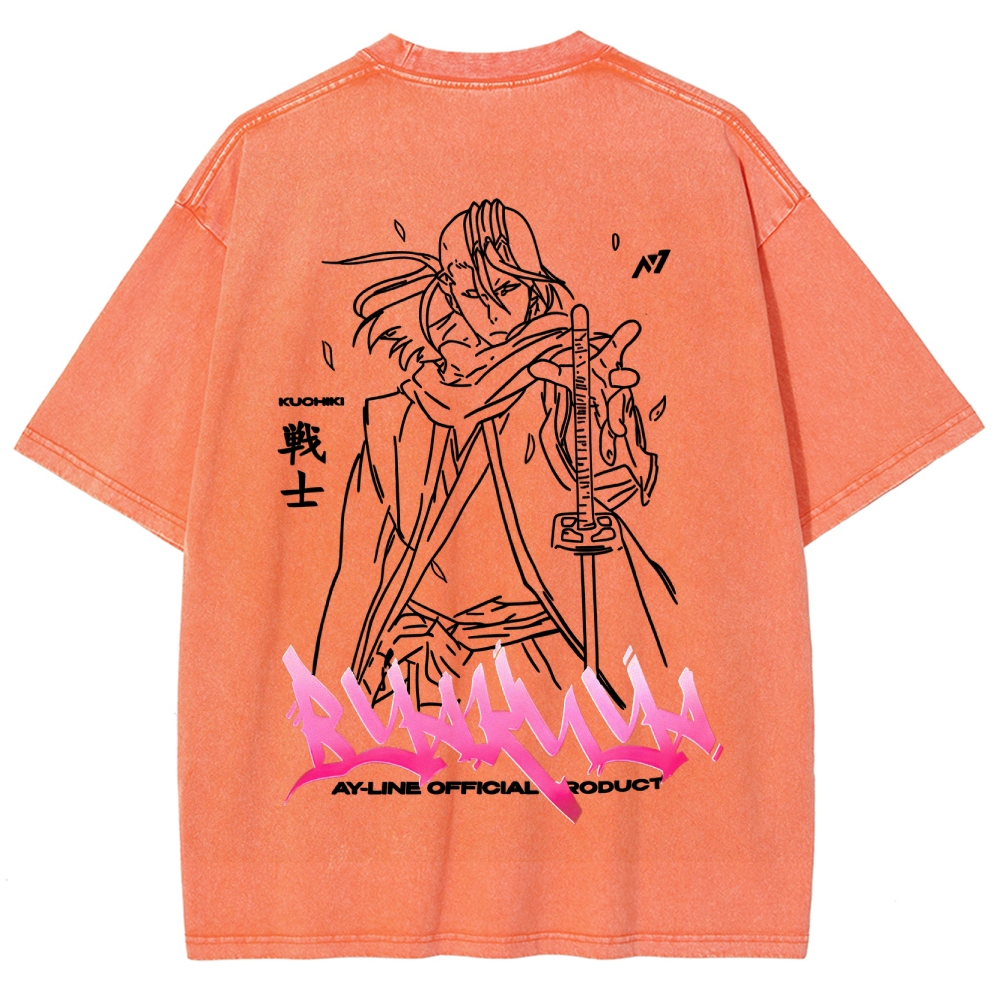 Bleach Unisex Fit Washed T-Shirt
