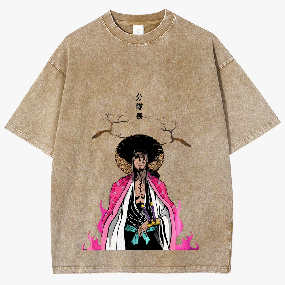 Shunsui Playful Wisdom Unisex Fit Washed T-Shirt 