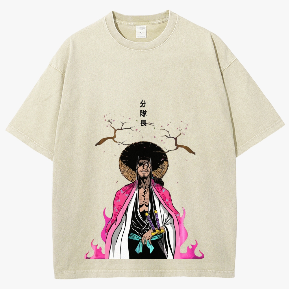 Shunsui Playful Wisdom Unisex Fit Washed T-Shirt 