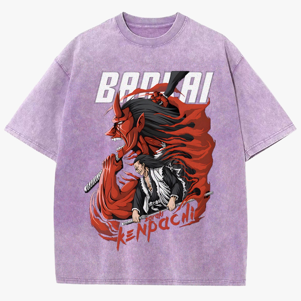 Bleach Unisex Fit Washed T-Shirt