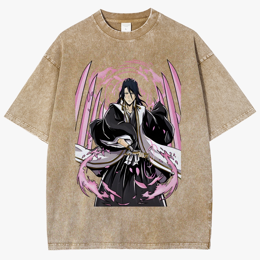 Bleach Unisex Fit Washed T-Shirt 2505000780