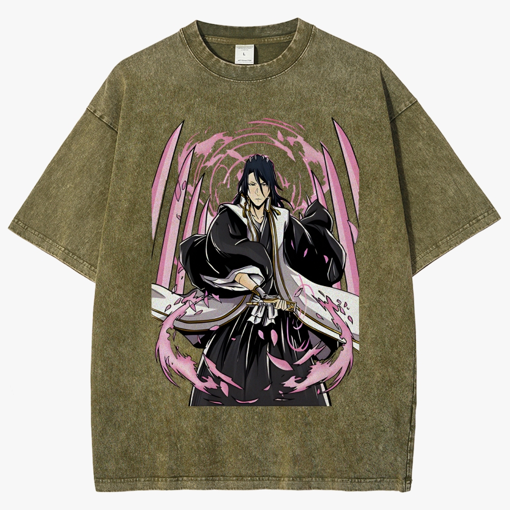 Bleach Unisex Fit Washed T-Shirt 2505000780