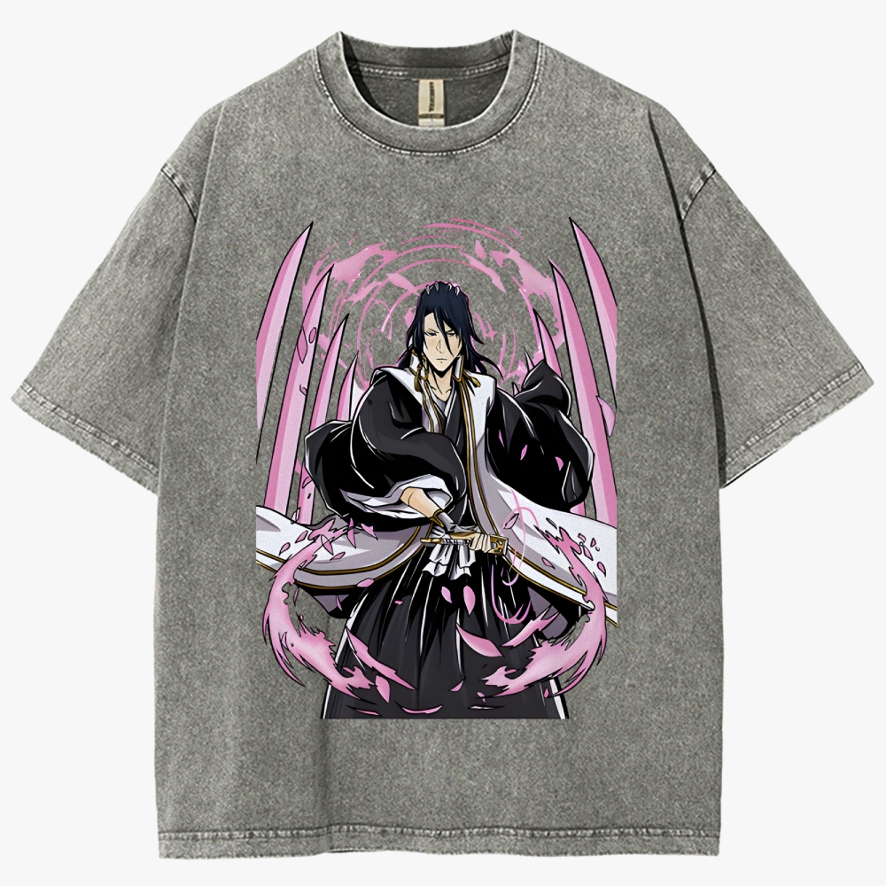 Bleach Unisex Fit Washed T-Shirt 2505000780