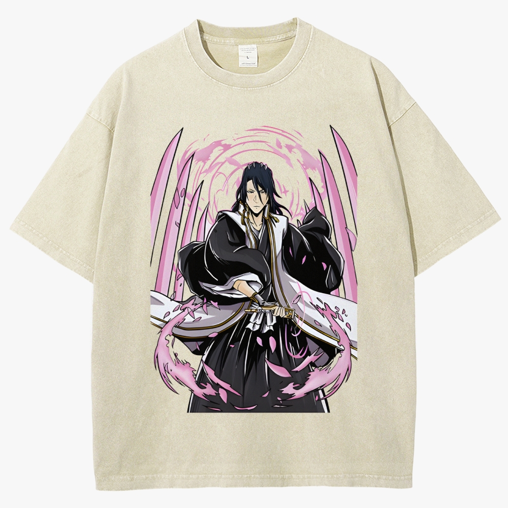 Bleach Unisex Fit Washed T-Shirt 2505000780