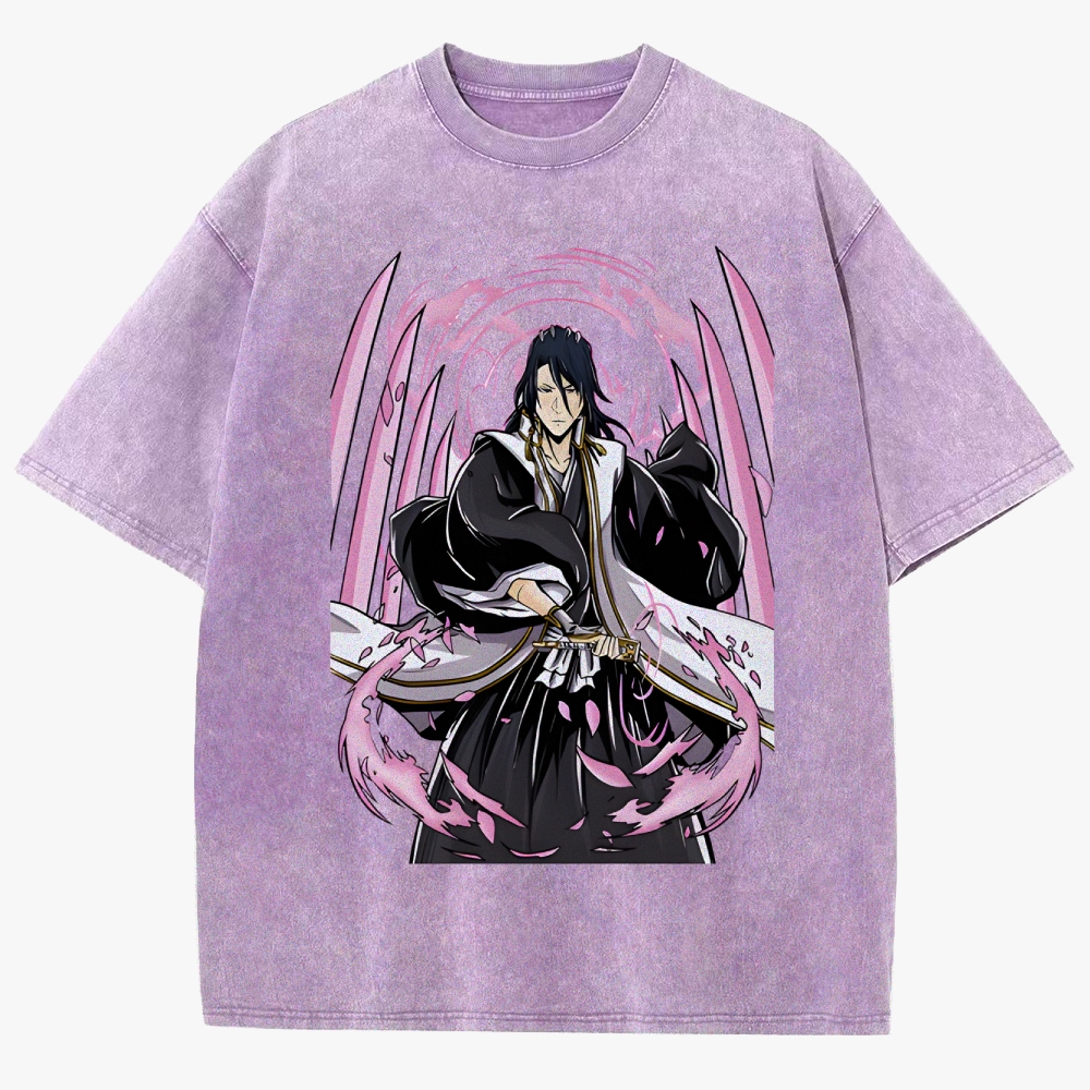 Bleach Unisex Fit Washed T-Shirt 2505000780