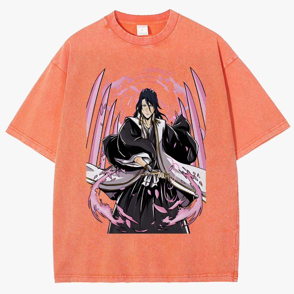 Bleach Unisex Fit Washed T-Shirt 2505000780