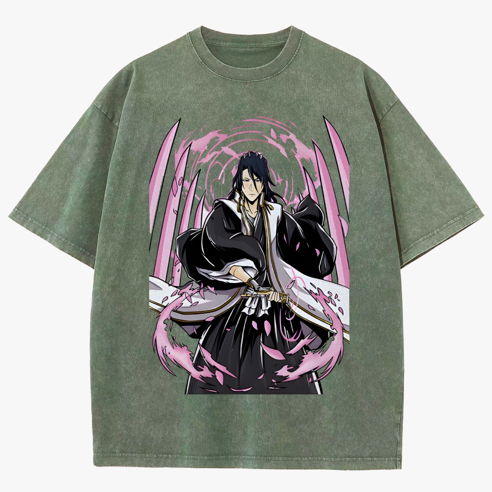 Bleach Unisex Fit Washed T-Shirt 2505000780