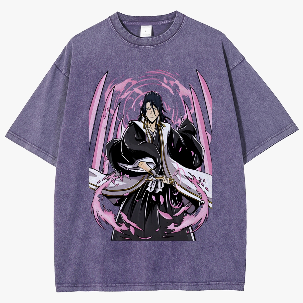 Bleach Unisex Fit Washed T-Shirt 2505000780