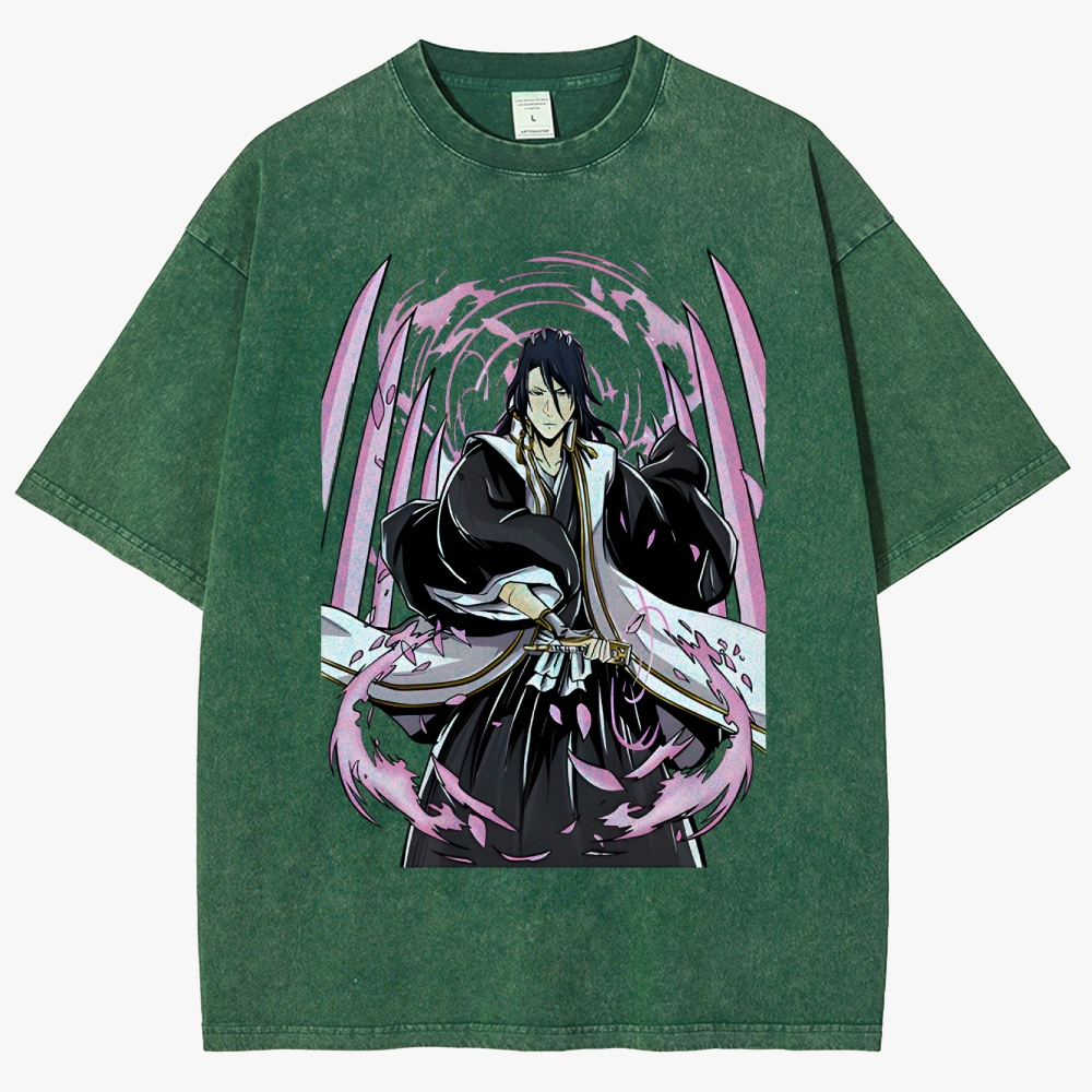 Bleach Unisex Fit Washed T-Shirt 2505000780