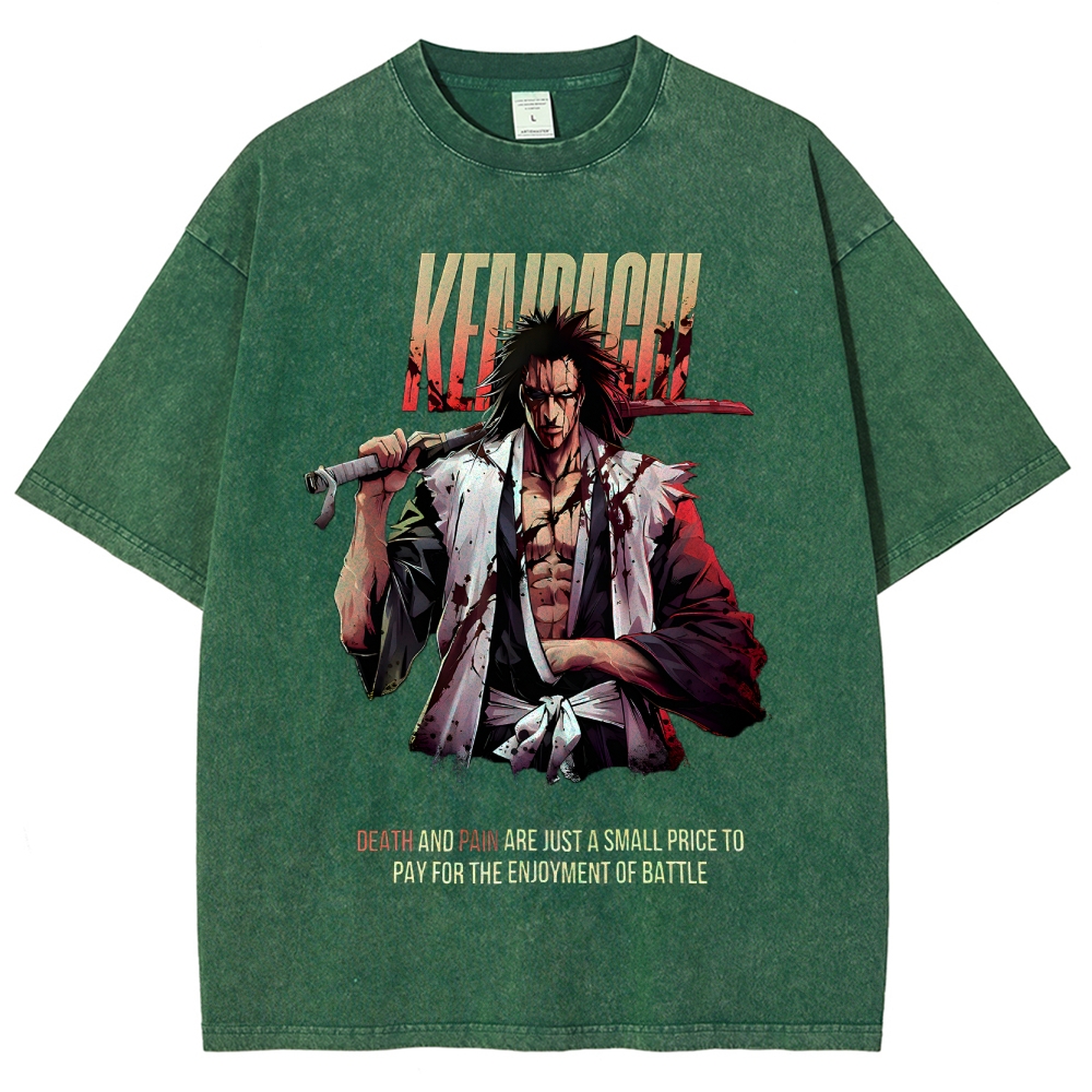 Bleach Unisex Fit Washed T-Shirt