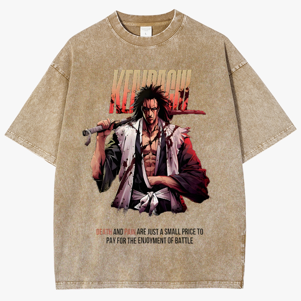 Bleach Unisex Fit Washed T-Shirt