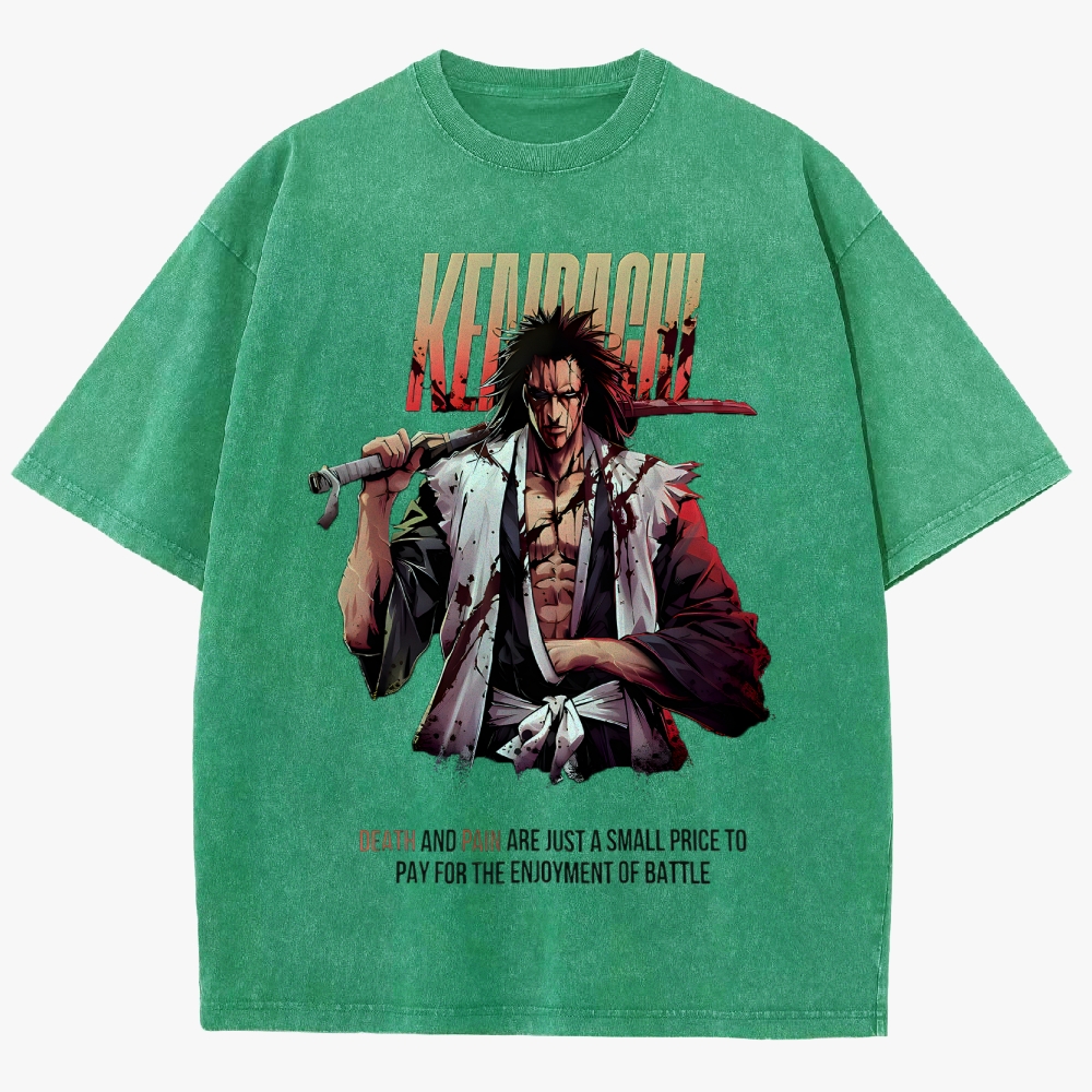 Bleach Unisex Fit Washed T-Shirt