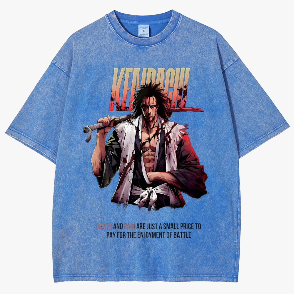 Bleach Unisex Fit Washed T-Shirt