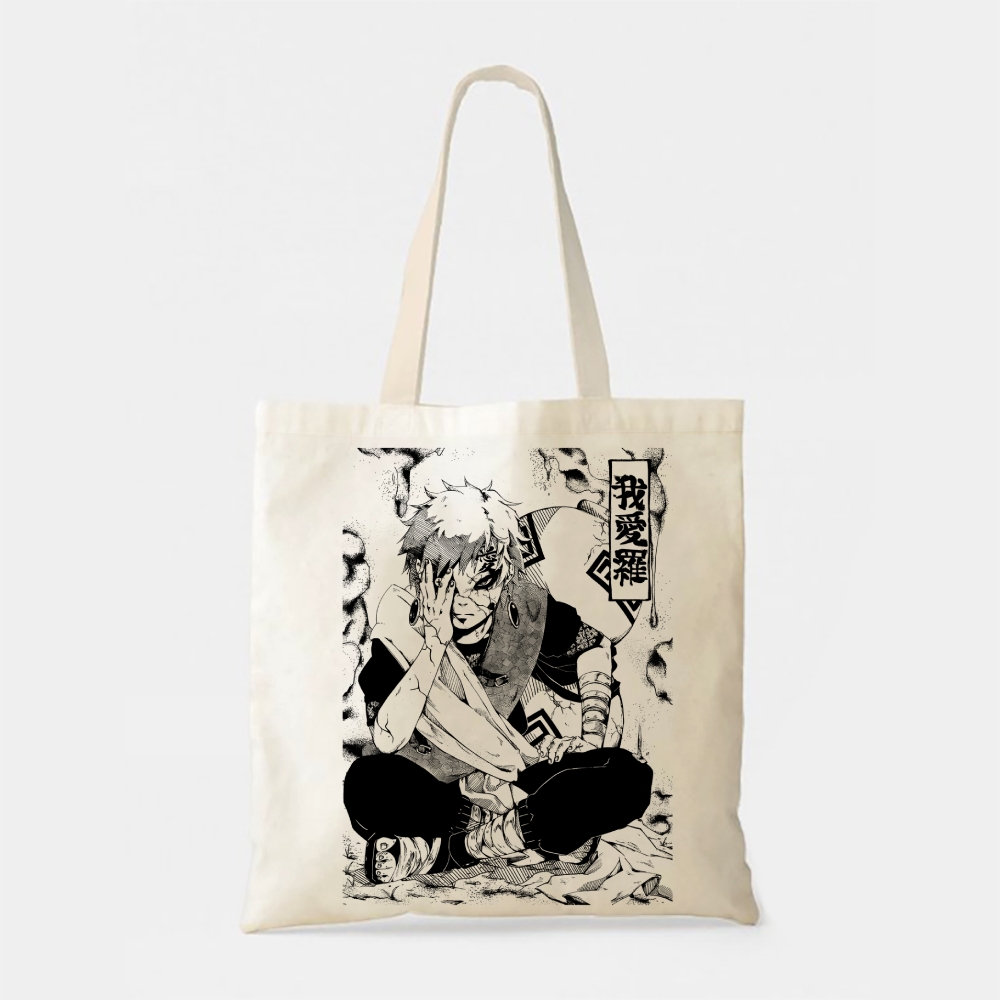 Naruto Anime Pattern Casual Tote Bag