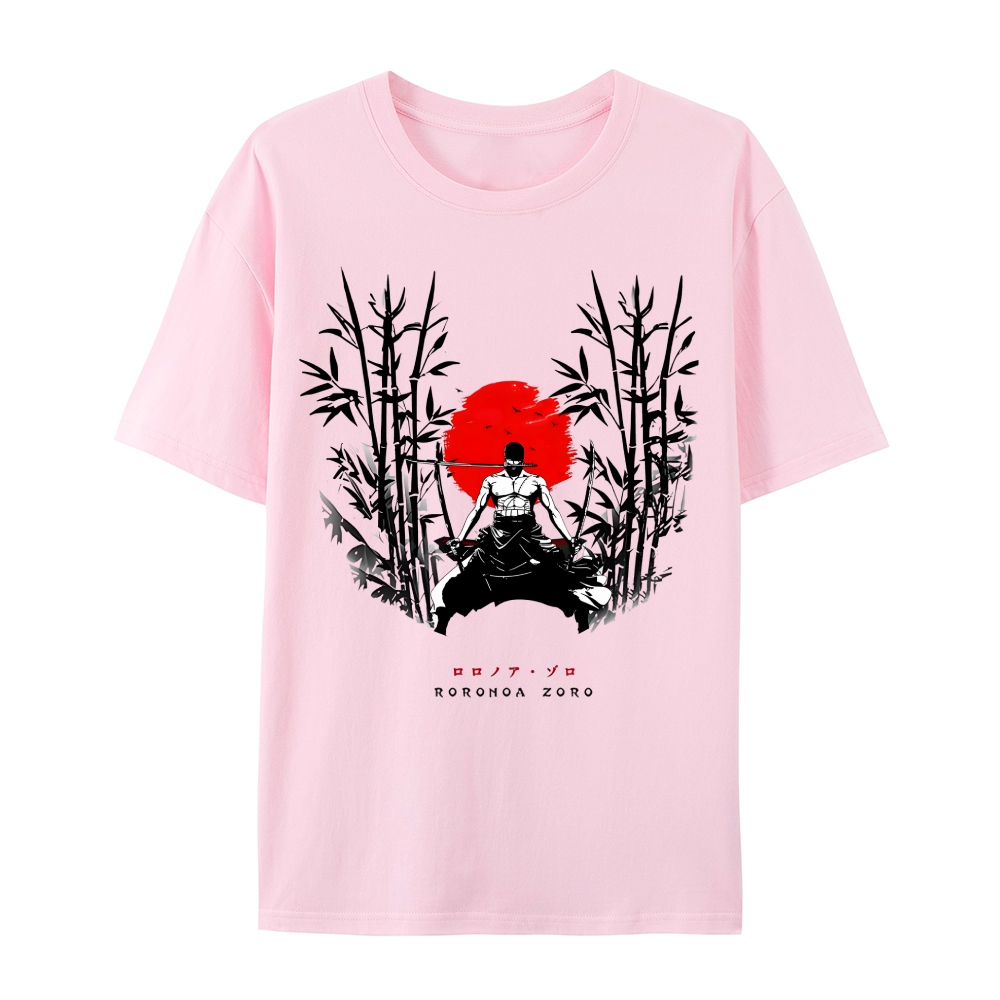 One Piece Pirate Hunter Zoro Casual Short Sleeve T-Shirt