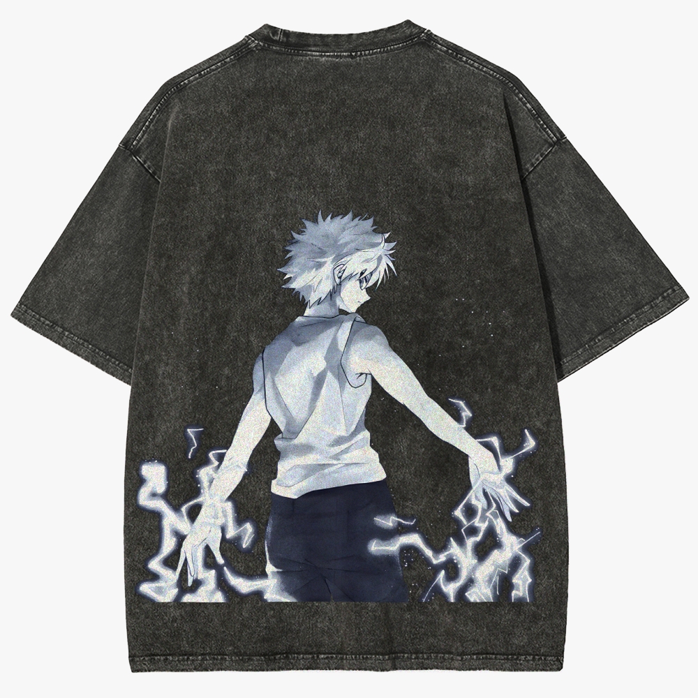 Hunter X Hunter Unisex Fit Washed T-Shirt