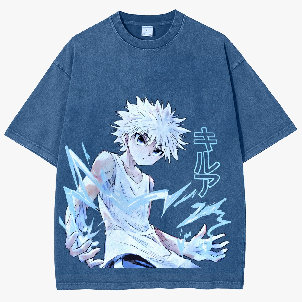 Hunter X Hunter Unisex Fit Washed T-Shirt
