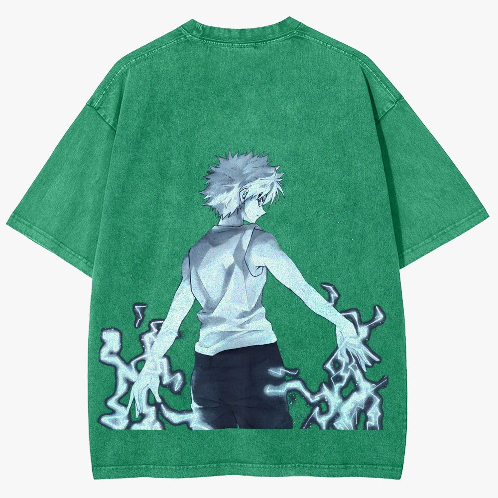Hunter X Hunter Unisex Fit Washed T-Shirt