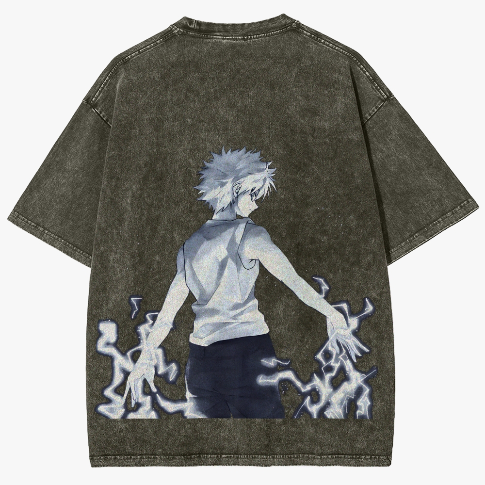 Hunter X Hunter Unisex Fit Washed T-Shirt