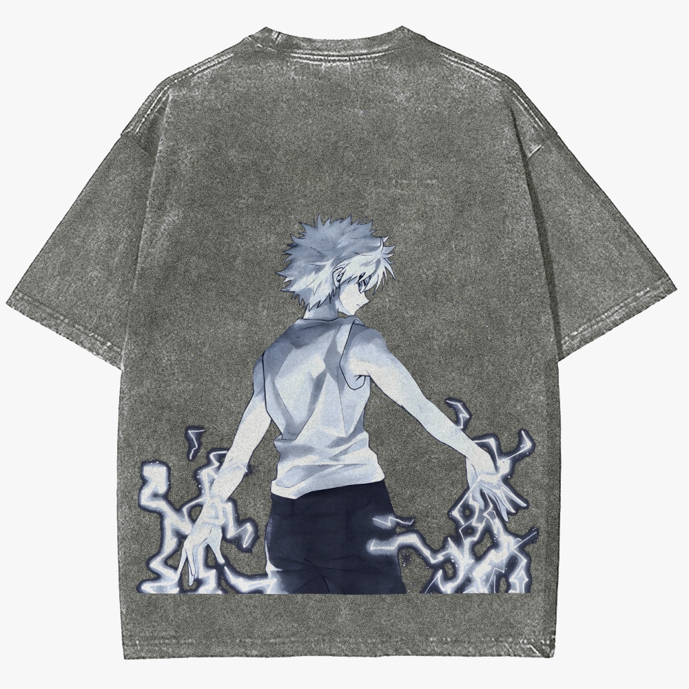 Hunter X Hunter Unisex Fit Washed T-Shirt