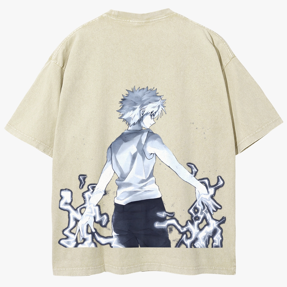 Hunter X Hunter Unisex Fit Washed T-Shirt