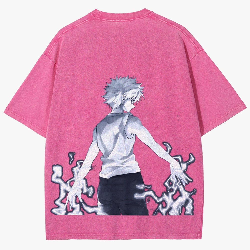 Hunter X Hunter Unisex Fit Washed T-Shirt