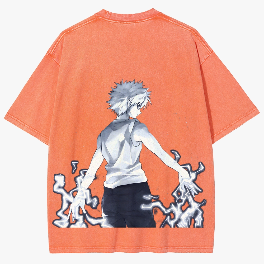 Hunter X Hunter Unisex Fit Washed T-Shirt