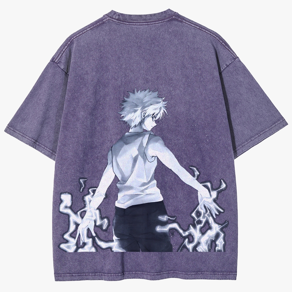 Hunter X Hunter Unisex Fit Washed T-Shirt