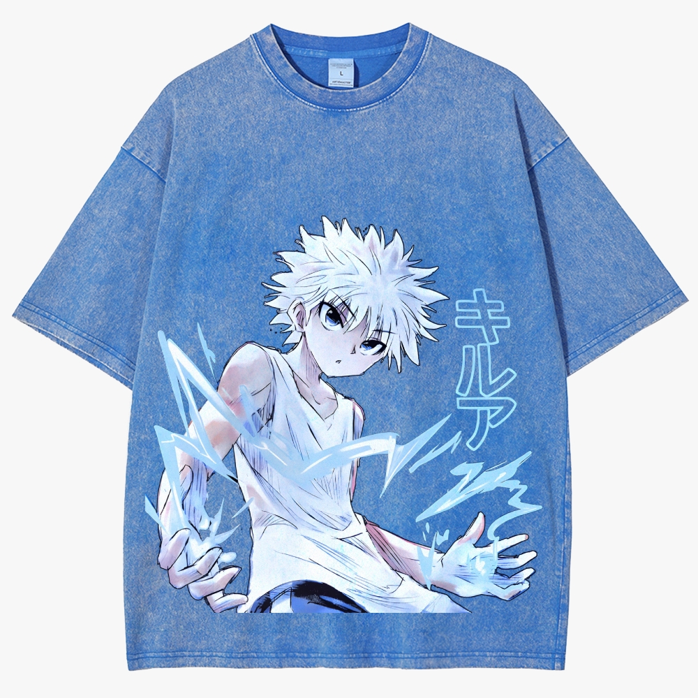 Hunter X Hunter Unisex Fit Washed T-Shirt
