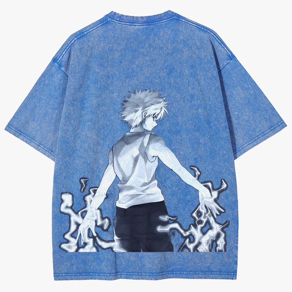 Hunter X Hunter Unisex Fit Washed T-Shirt