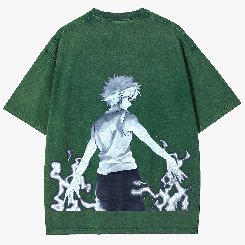 Hunter X Hunter Unisex Fit Washed T-Shirt